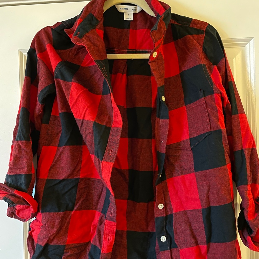 Old navy long sleeve flannel